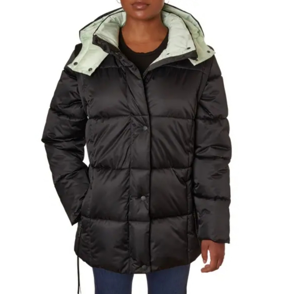 NWT Nicole Miller Ladies Quilted Puffer with Removable Sleeves Size 3X